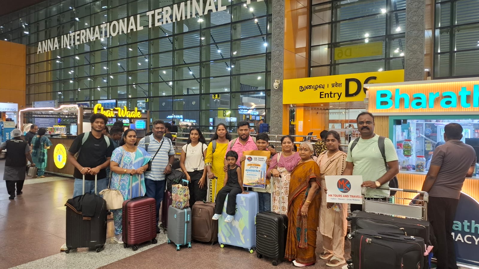 Traveler moment from MK Tours journey